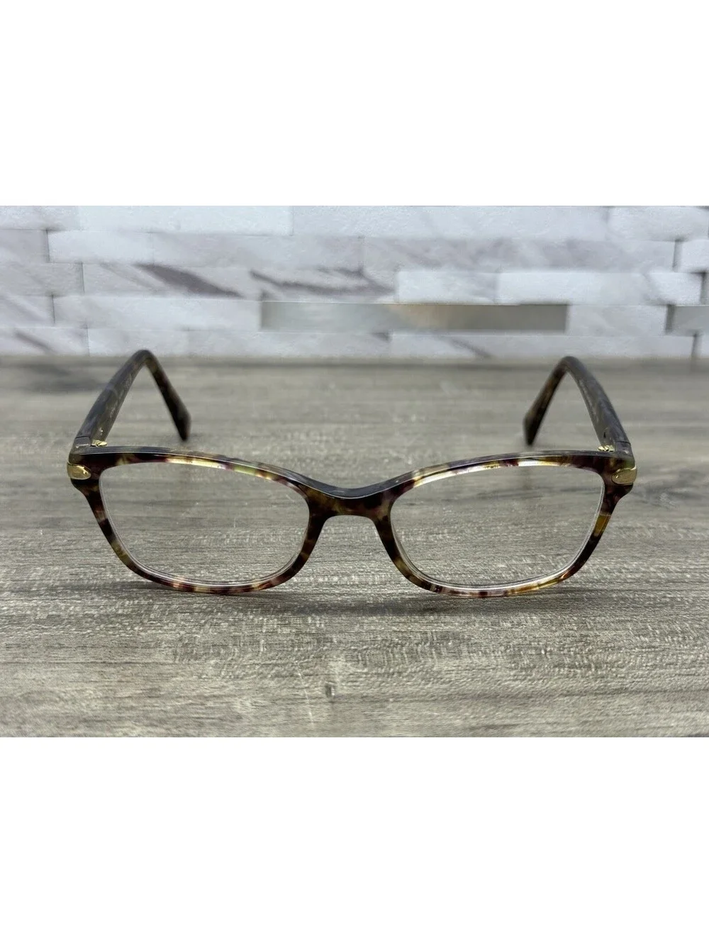 COACH Eyeglasses HC6065 5287 Confetti Light Brown 51-17-135 FRAMES ONLY